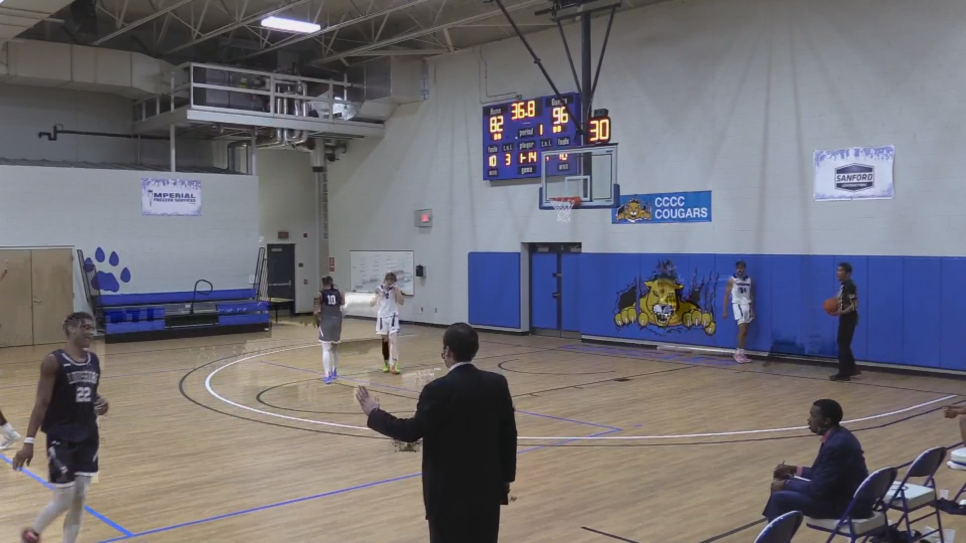 CCCC Men's Cougar Basketball v. Louisburg 7pm Sanford gym