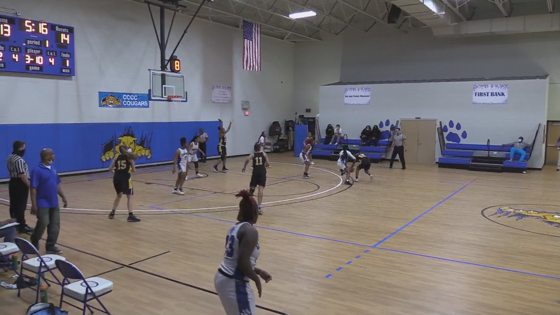 CCCC Women's Cougar Basketball v. Fayetteville Tech CC Sanford gym 2pm