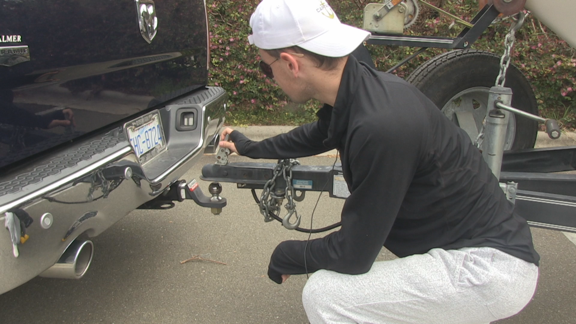 How To - Hitch trailer to truck final - student project