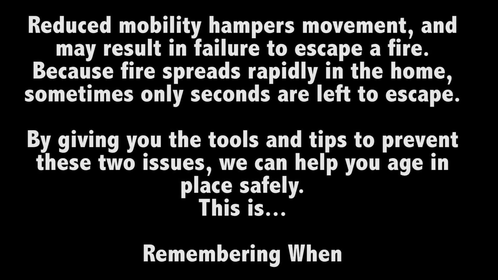 Stay Safe  Remembering When: Episode 4