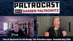 Navigate to Paltrocast actress Valentina Latyna and actor/author Peter Weller