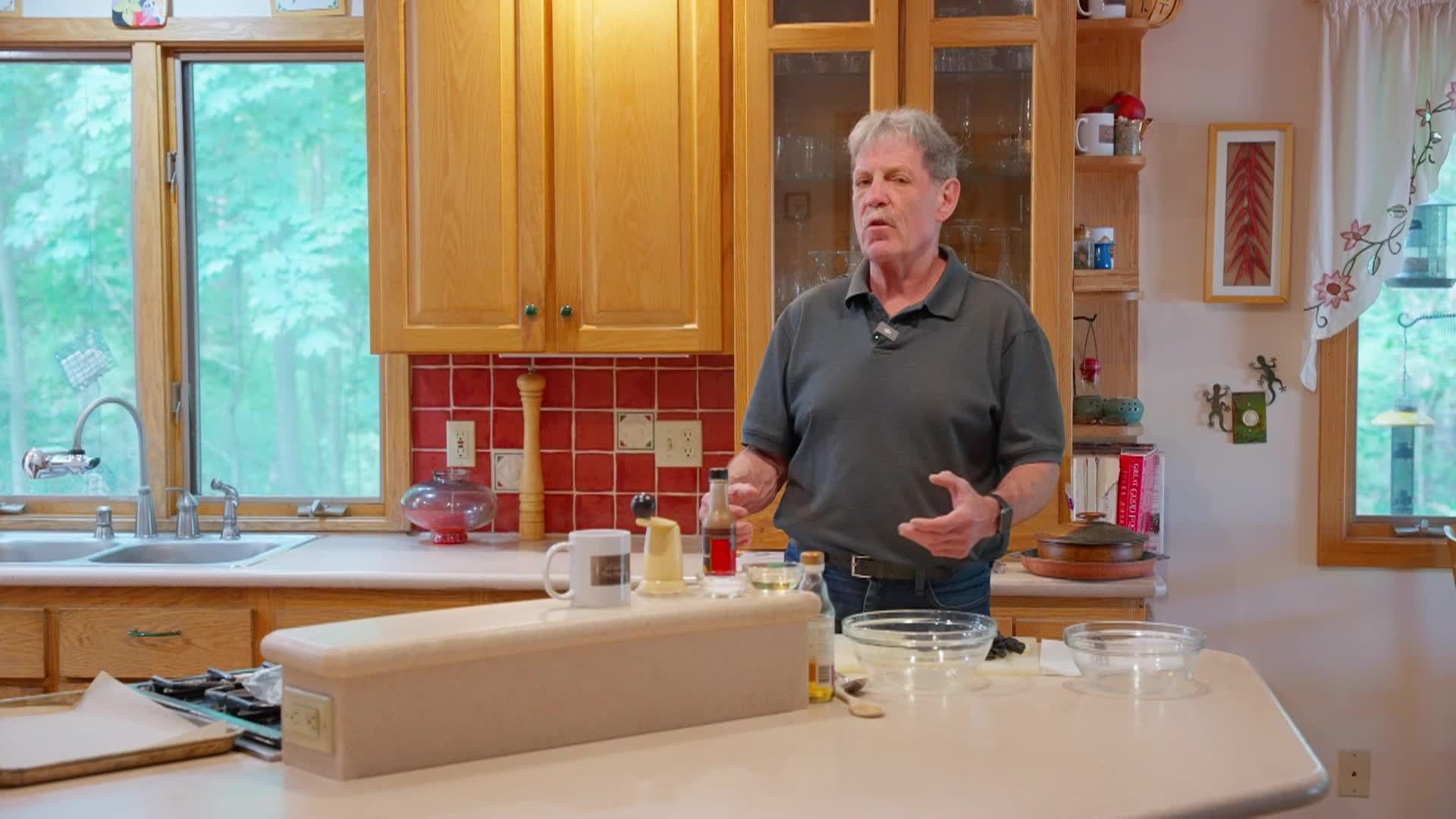 All About the Flavors with Bob Hamel Pork Burger Deluxe