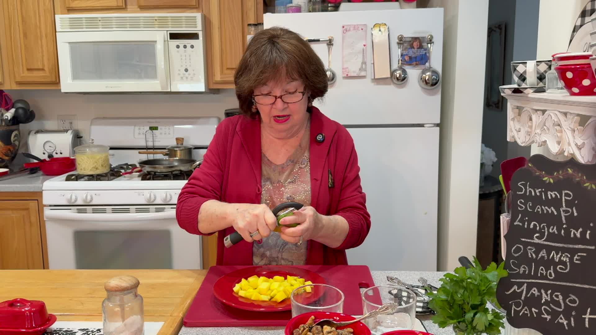 Cathy Neptune's Kitchen: Shrimp Scampi Linguini