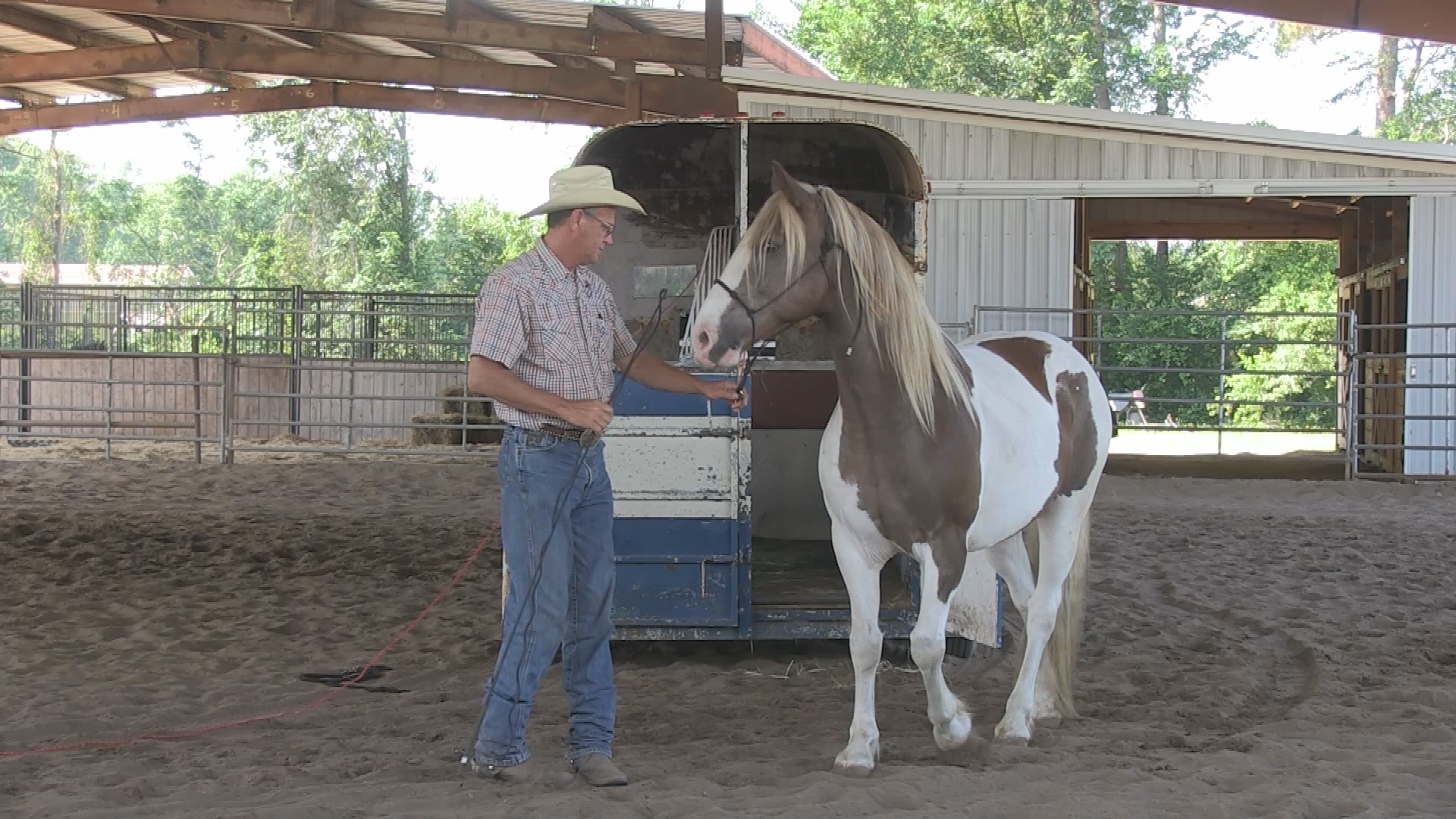 From The Ground Up Episode 2 - Loading a Horse