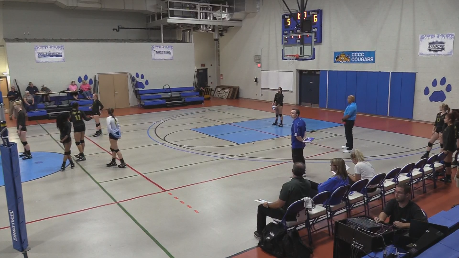 CCCC Cougars Volleyball vs. Rockingham County from Lee County Campus Gym 6pm October 1, 2019