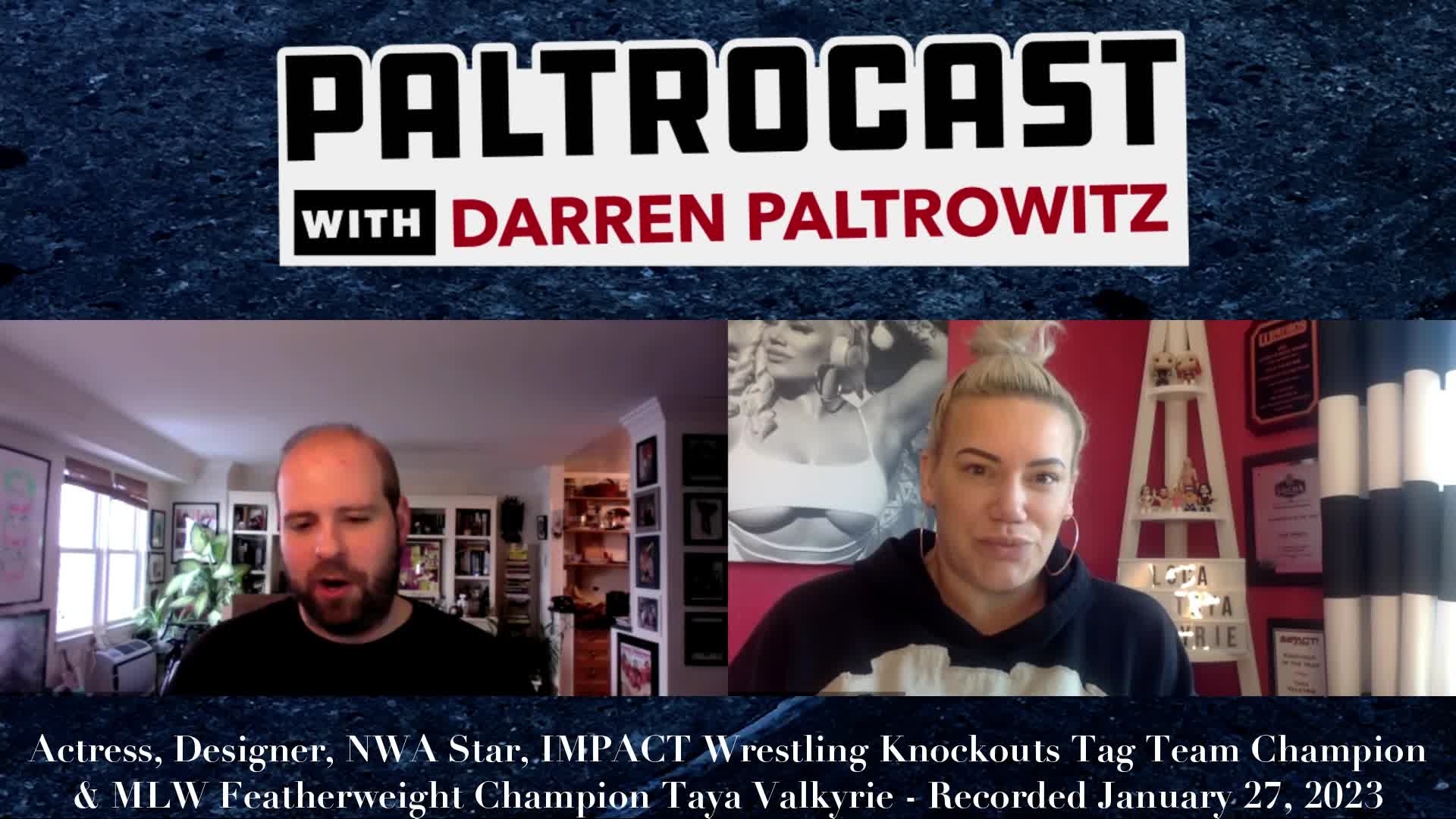 Paltrocast With Darren Paltrowitz--Taya Valkyrie + Jake Busey + Vonda Shepard + Michael Jacobs