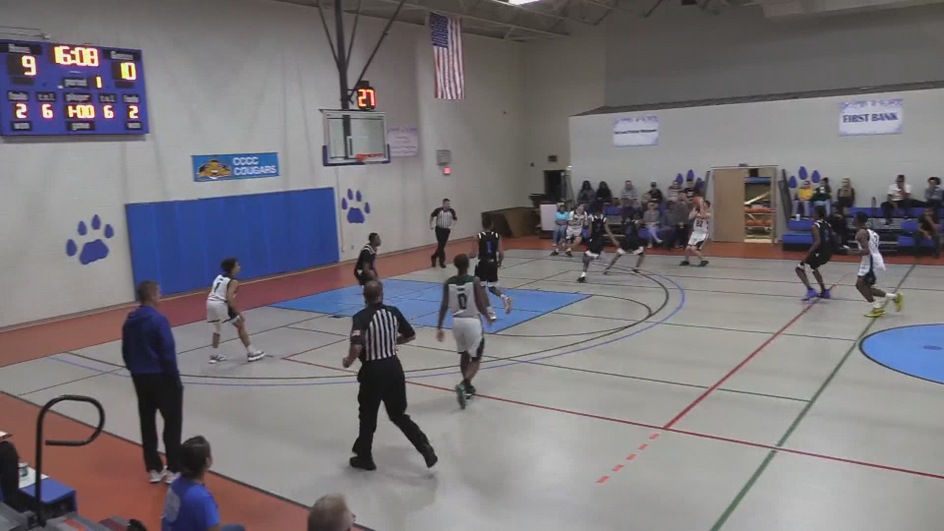 CCCC Men's Cougar Basketball v. Mount Olive, November 5, 2019 7pm Lee County Gym