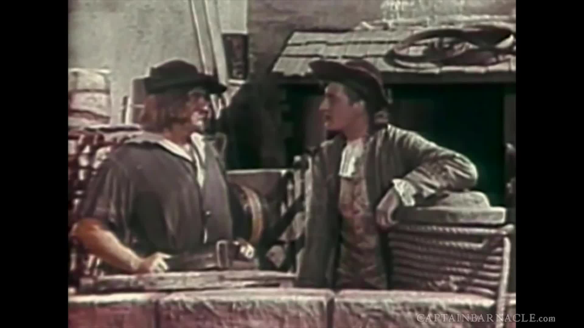 Adventures of Long John Silver  The Pink Pearl  Captain Barnacle