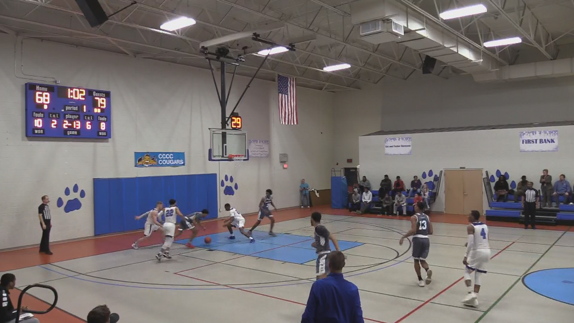 CCCC Men's Cougar Basketball v Brunswick CC February 18, 2020 7pm Lee County Gym