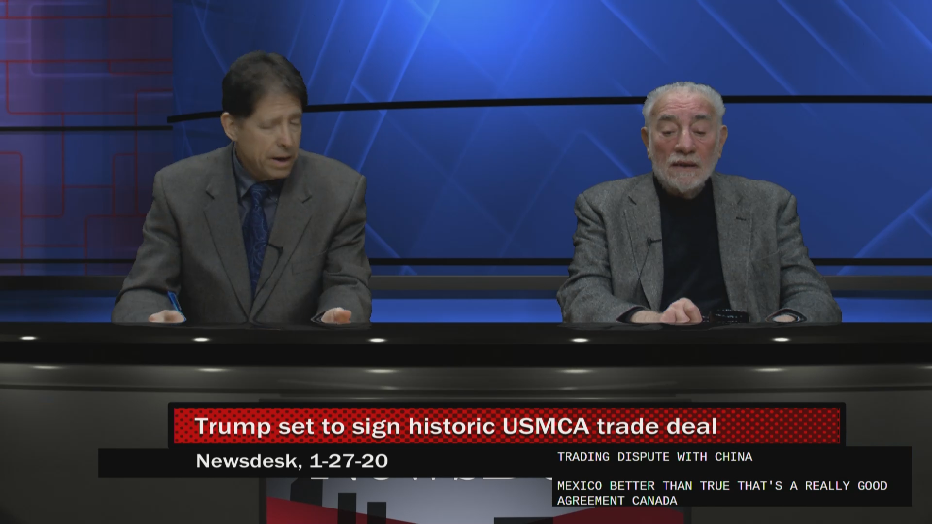 Newsdesk January 27, 2020